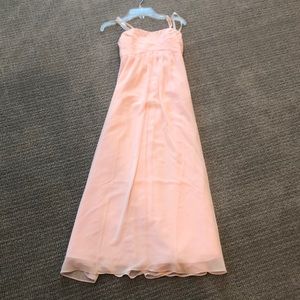 David’s Bridal flower girl dress